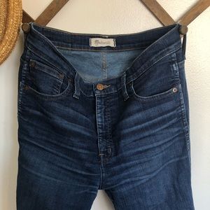 Madewell 10” High Riser Skinny Skinny Jeans